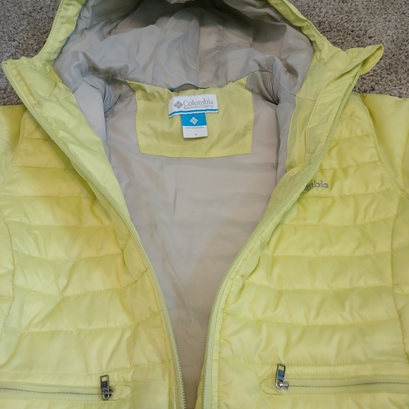 Columbia Omni Shield Full Zip Puffer Jacket Women's Size Small - Picture 5 of 6